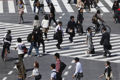 Japan's law-abiding pedestrian culture and norms may help explain its economic performance.