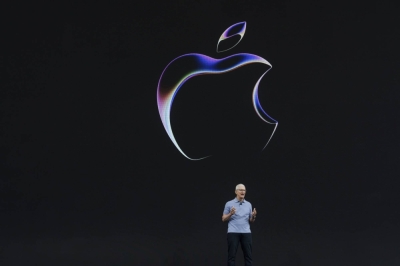 Tim Cook, CEO of Apple, during the Apple Worldwide Developers Conference in Cupertino, California, on June 5, 2023