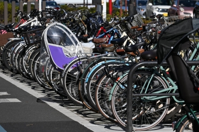 Some 45 sports-type bicycles were stolen between October and January around train stations in Tokyo's Toshima Ward, including ones that were locked, according to police.