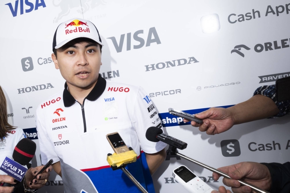RB’s Iwasa eager for more after first taste of an F1 weekend at Suzuka