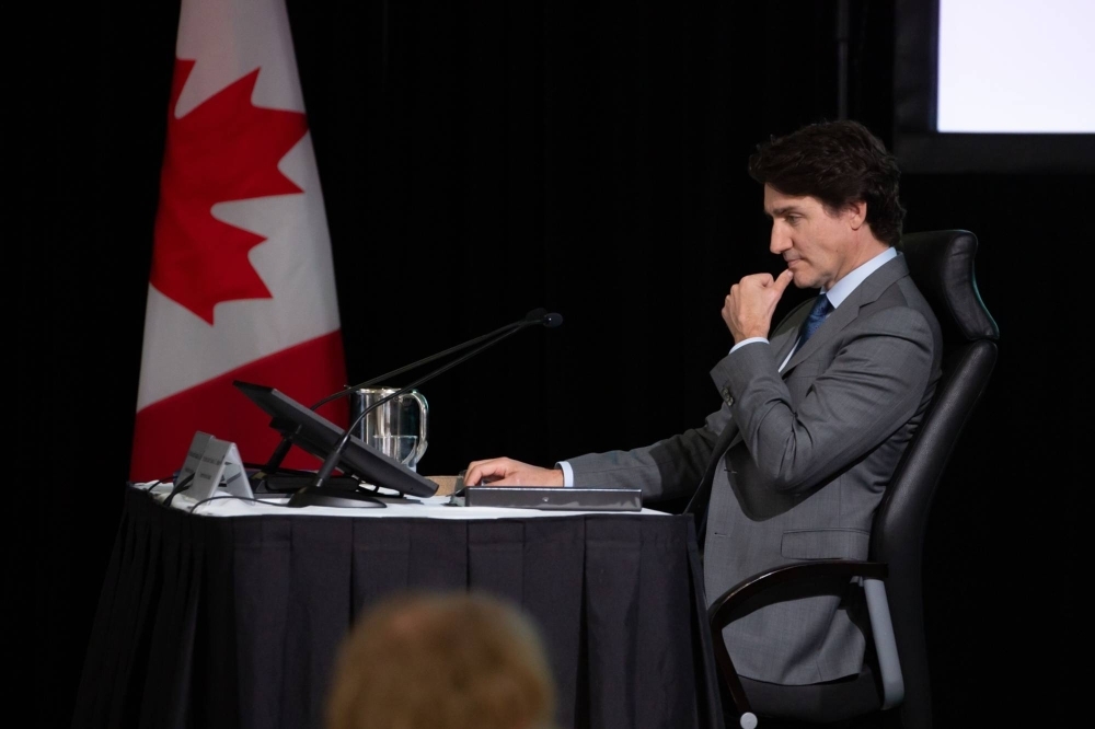Justin Trudeau, Canada’s prime minister, testifies before a foreign interference inquiry in Ottawa on Wednesday.