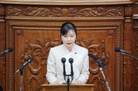 Ayuko Kato, minister for children-related policies | Jiji