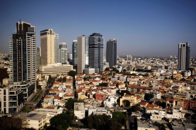The Tel Aviv skyline. The Foreign Ministry has called on Japanese nationals in Israel to exercise extreme caution amid growing tensions in the region.