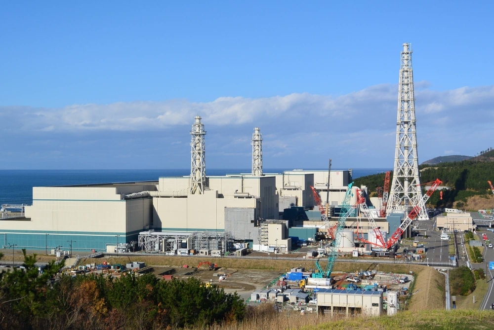 The No. 6 and 7 reactors of the Kashiwazaki-Kariwa nuclear power plant in Niigata Prefecture