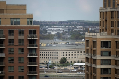 The Pentagon building in Arlington, Virginia. Current and former U.S. officials say the Pentagon may have to revisit assumptions about military needs in the Middle East if the crisis deepens.