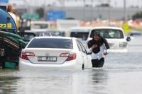 Dubai and the UAE more broadly were unprepared for such a large amount of water falling over such a short period. | Bloomberg