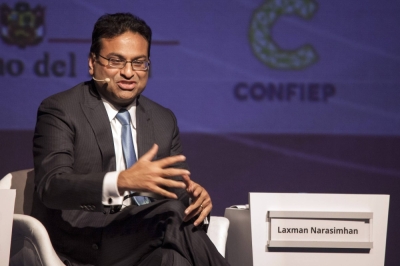 Laxman Narasimhan has been CEO of Starbucks for just over a year.