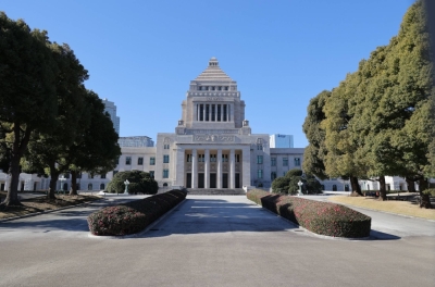 The National Diet building in Tokyo