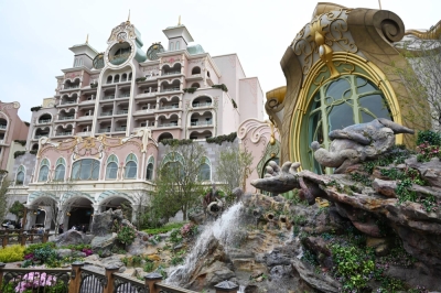 Tokyo DisneySea Fantasy Springs Hotel is set to open in June in the theme park's new section featuring areas based on "Frozen," "Tangled" and "Peter Pan."