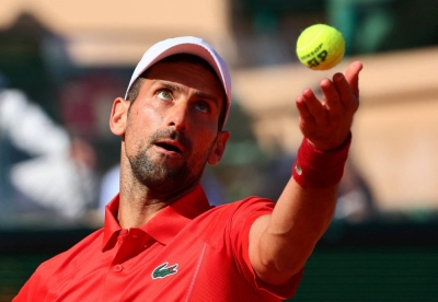 Novak Djokovic has not played since competing at the Monte Carlo Masters in April. 