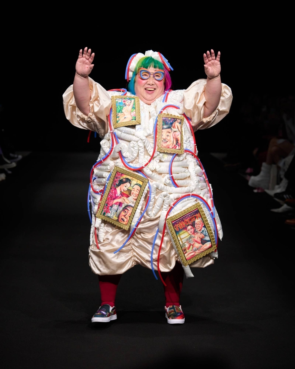 Focusing on her own body has inspired Orii to come face to face with what she, and society, perceived to be her flaws. Focusing on her own body has inspired Orii to come face to face with what she, and society, perceived to be her flaws.