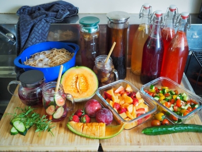 Most people think of hydration as a strictly liquid-based concept, but eating foods with high water content is an essential part of making it through a Japanese summer unscathed. Most people think of hydration as a strictly liquid-based concept, but eating foods with high water content is an essential part of making it through a Japanese summer unscathed.