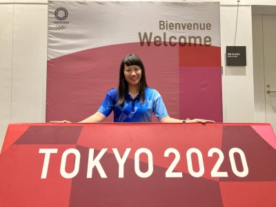 Mai Tarumi, who previously volunteered at the postponed Tokyo Olympics in 2021, has a travel budget of ¥1 million for her trip to volunteer at the Paris Games. Mai Tarumi, who previously volunteered at the postponed Tokyo Olympics in 2021, has a travel budget of ¥1 million for her trip to volunteer at the Paris Games.