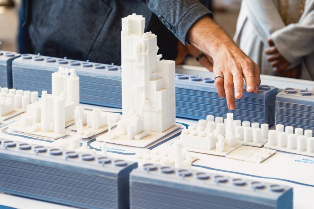 A model of a A model of a