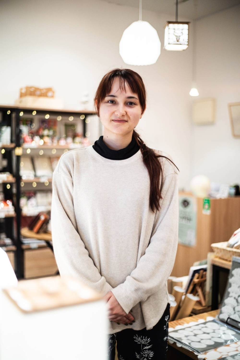 Camille Fukai is a Japanese American designer and manager of Kaminoha, which is located in the 2k540 complex.  Camille Fukai is a Japanese American designer and manager of Kaminoha, which is located in the 2k540 complex.