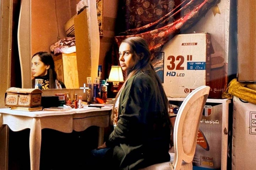 ياسمين رئيس  في مشهد من  مسلسل  ياسمين رئيس  في مشهد من  مسلسل