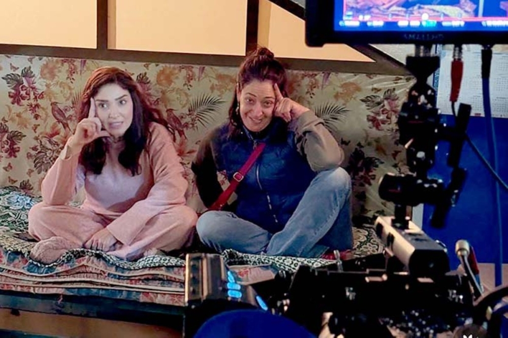 اثناء تصوير  اثناء تصوير