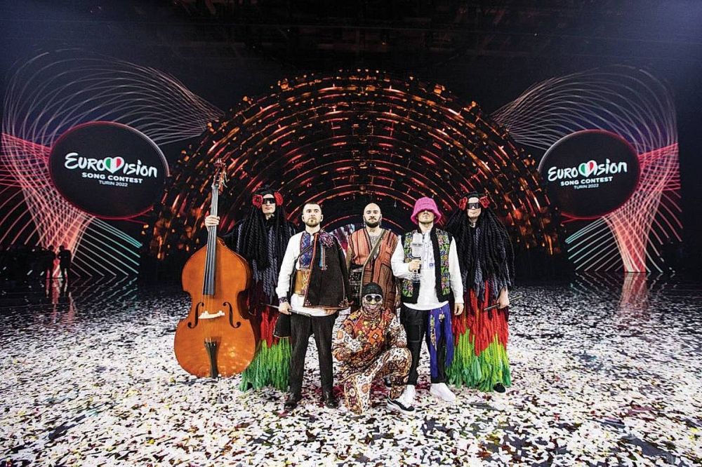 Kalush Orchestra, winners for Ukraine at the Eurovision Song Contest.FACEBOOK PHOTO/EUROVISIONSONGCONTEST