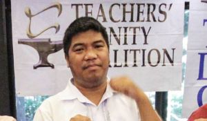 Teachers’ Dignity Coalition (TDC) National Chairman Benjo Basas