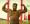 Powering through: Mahlangu flexes his muscles PIC: PHATSIMO KAPENG