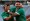 Alexis Vega of Mexico celebrates scoring their first goal with Diego Lainez. -- Reuters