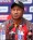 Papua New Guinea's captain Assad Vala attends a press conference at the al-Amerat Cricket Stadium in Muscat on October 16, 2021, on the eve of the ICC Men's T20 World Cup match between Oman and Papua New Guinea.  