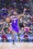Los Angeles Lakers forward LeBron James (6) calls out a play while dribbling the ball up the court during the second quarter against the Detroit Pistons. -- USA Today Sports
