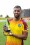 Nicholas Pooran of West Indies with the trophy after winning the third and final T20I against Bangladesh at Guyana National Stadium in Providence, Guyana. -- AFP
