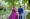 A couple explores the gardens at Hidiv Kasri as they take photos for their upcoming wedding, in Istanbul in November 2019. (Danielle Villasana/The New York Times)