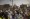 Crowds gather outside the airport in Juba, South Sudan to welcome Pope Francis on Friday, Feb. 3, 2023. (Jim Huylebroek/The New York Times)