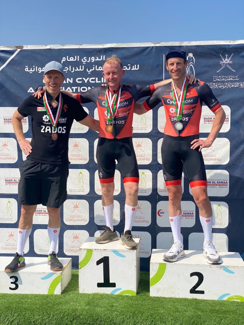 OCA League third Masters podium.