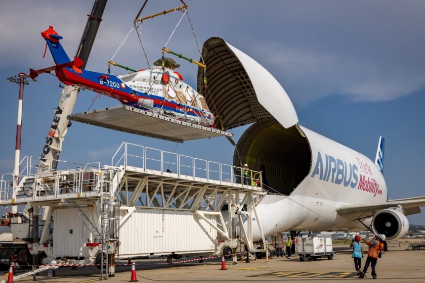 Airbus says its #H175 helicopter is on its way to its destination